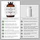 QIDOSHA® L-Lysin Kapseln hochdosiert, Lysin 500mg Kapseln, davon 400 mg reines L-Lysin, 240 Stk/Glas, 100% pflanzliche Aminosäure L-Lysine, deutsche Fertigung, jede Charge laborgeprüft