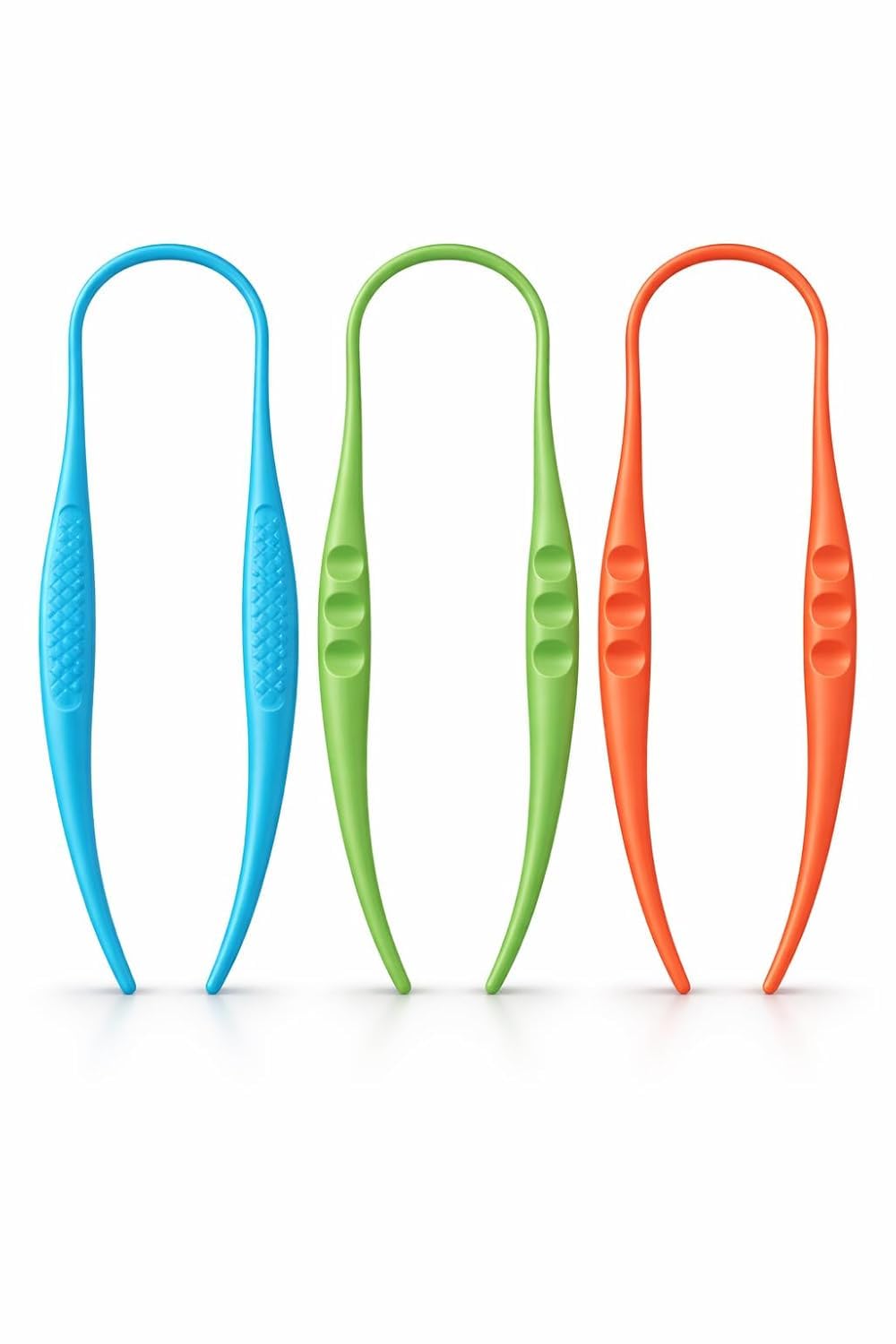 Vachi® U Shape Plastic Tongue Cleaner/Scraper Multi Color for Kids and Adults (Set of 3 Pcs)-image-21