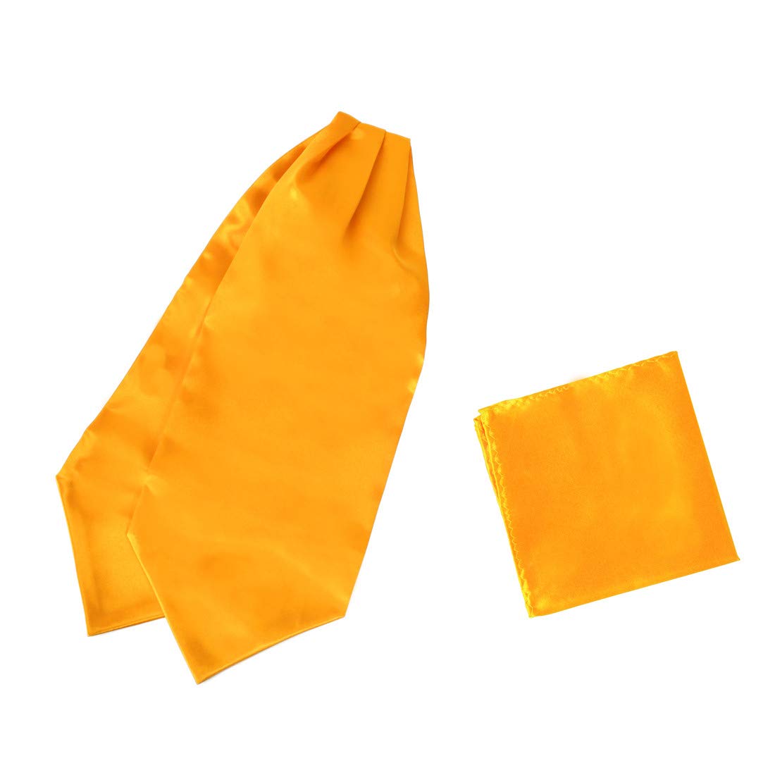 Dan SmithSolid Party Day Cravat Feel Silk Cravat Tie Ascot Assorted Pack Plain