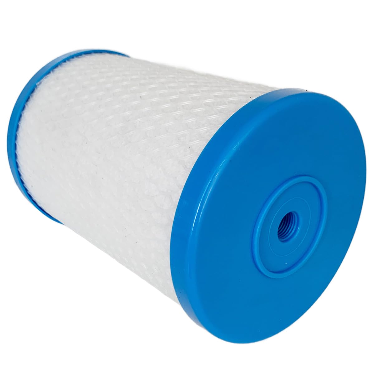 Filtro de agua de repuesto compatible con filtros de bloque de carbono CB6 para sistema MP y MPC, 0.5 micras con NPT hembra de 1/4 pulgadas, 4.5 pulgadas de diámetro, 6.5 pulgadas de altura, 1 paquete