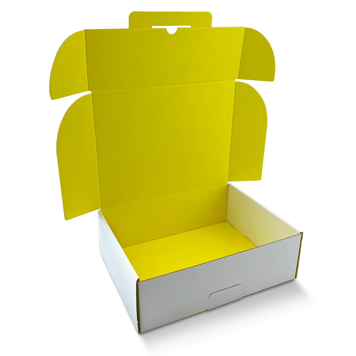 Gift Cardboard Boxes Postal Boxes - Medium Tuck In Flaps 280x219x92mm (Yellow, 200)