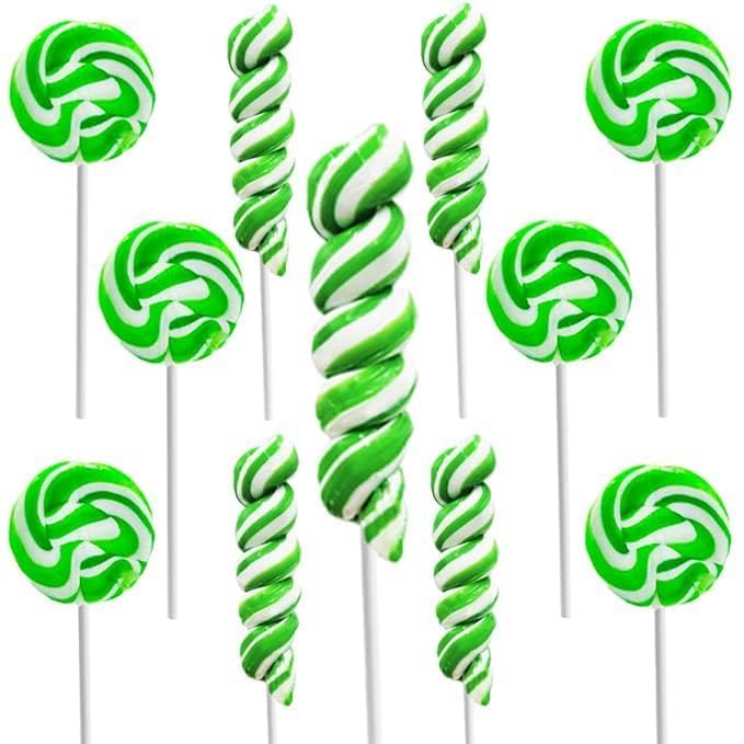Fruidles St. Patrick's Day Swirl Variety Lollipops, Party Favor Box, Individually Wrapped (576-Pack)