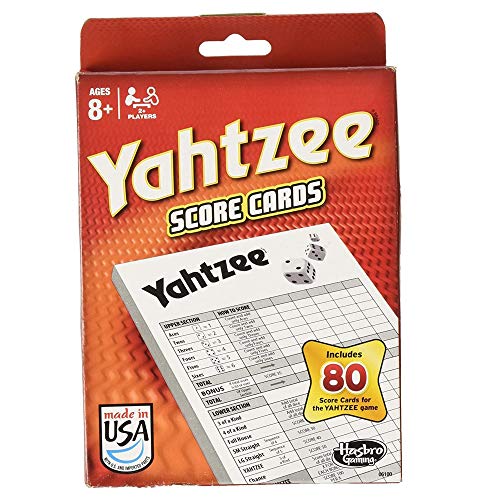Yahtzee Board Games Bundled With Yahtzee Score Pads #TOP5