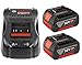Price comparison product image Bosch Professional 1600A00B8K 5 A 2 x GBA Battery Starter Set Cool Pack Plus GAL 1880 Charger - Blue