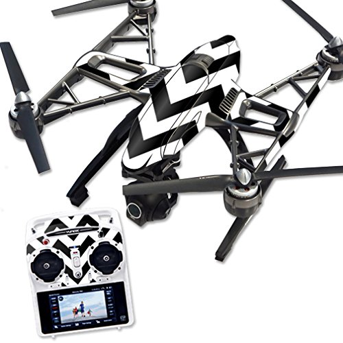 MightySkins Skin Compatible with Yuneec Q500 & Q500+ Quadcopter Drone wrap Cover Sticker