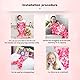 Kinder Meerjungfrauenflosse Decke 43 x 100 cm Mädchen Kleinkinder Kinder Meerjungfrauen Schlafdecke Weiche Flanell-Fleece-Kind-Meerjungfrauen-Decke Gradient Glitzernden Fischschuppen Design -Rosa