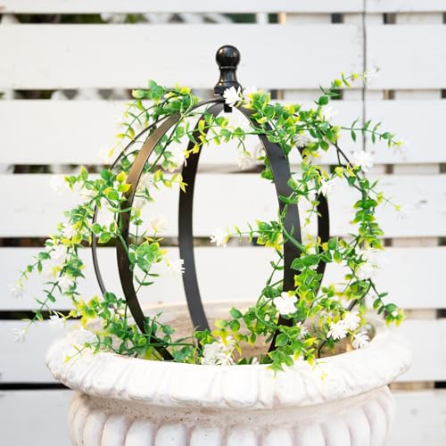 GOOOXIM Metal Garden Trellis - 12.6' x 17.5' Durable...