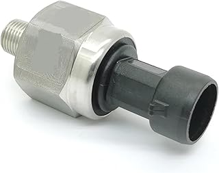 Pressure Sensor Transducer Transmitter for Water Oil Fuel Air, 12V-1-5V, 12V-0-5V, Ceramic Sensor, Stainless Steel, 300-3000psi Optional(12V-1-5V,2500psi)
