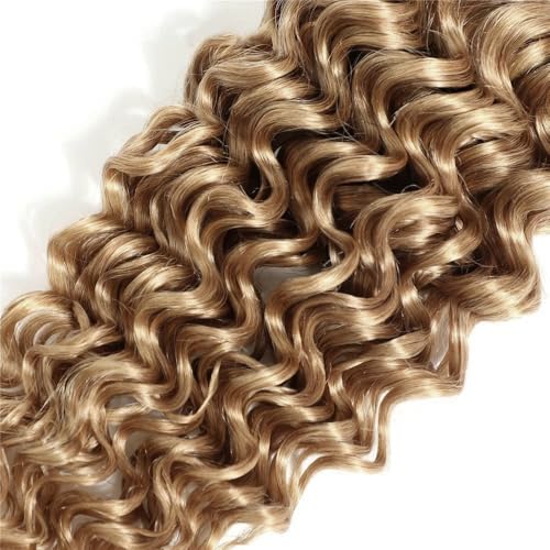 Bundles Human Hair Jerry Curly Wave 22-26 Inches - Ash Honey Blonde