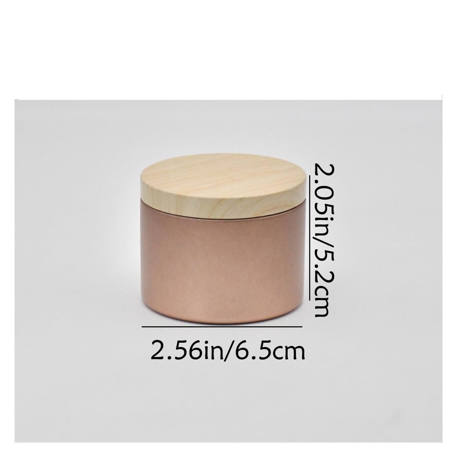 Boîtes à Bougies 4 oz/8 oz 12 pièces, contenants à Bougies for la Fabrication,(4oz)