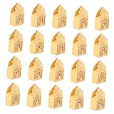 CIYODO 20 Piezas Caja De Dulces Mini Cajas De Pastel Regalo De Damas De Honor Regalo Nupcial Cajas De Dulces De Boda Cajas De Regalo De Boda Papel De Regalo para Bebé Caja De Regalo