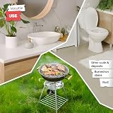 SPRINGER ZX6000 – pumeks WC zestaw 3 szt. – naturalny kamień do czyszczenia toalety, łazienki, płytek, grilla i kuchenki – do kamienia moczowego, kamienia moczowego, rdzy i wypalonego – środek do