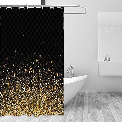 Rideau de douche imperméable et lavable en machine StarBath polyester - 5