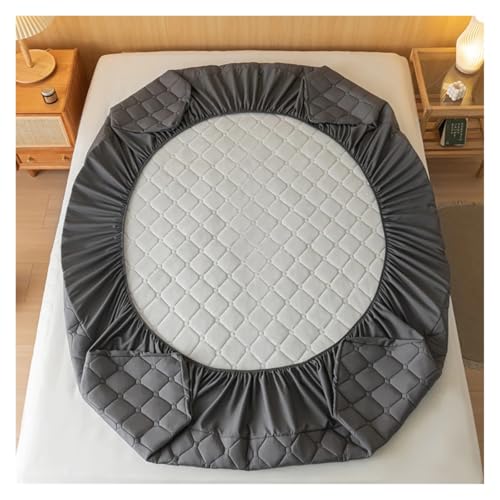 Protège-matelas imperméable anti-tache drap-housse réglable rose - 6