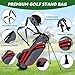 XDriveMax 8 Pieces Complete Mens Golf Club Set Right/Left Hand for Men Women Includes Stand Bag with Rain Hood, 3# Fairway Wood with Head Covers, 5# Hybrid, 5#, 7#, 9# S# Irons and Putter