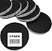 SlipToGrip Large 3" GRIPPERS - 8 Pack - Furniture Non-Slip Round Floor Pads with 3/8" Heavy Duty Felt Core. Patent Pending. (8 Pack)