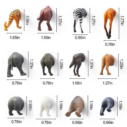 Imanes decorativos de animales divertidos para nevera miniatura 2