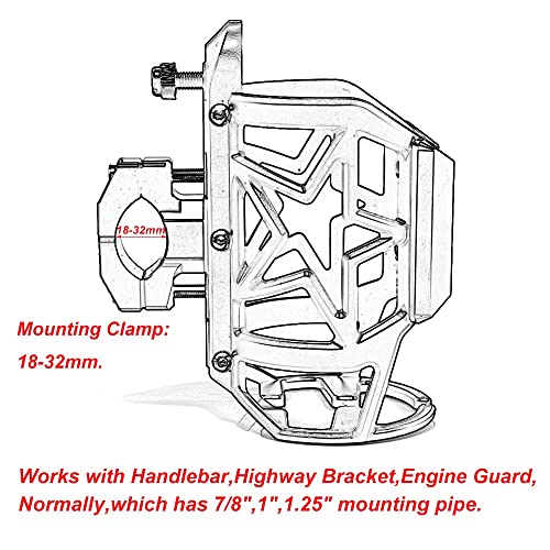 Soporte Portavasos para CFMOTO ATV CFORCE 450L Rojo miniatura 6