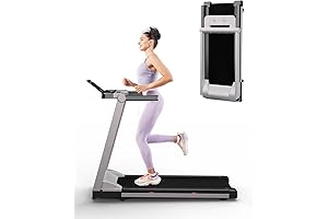 Folding Treadmill, 3.5HP Incline Treadmills for Adults, Portable Treadmill for Home, Compact...
