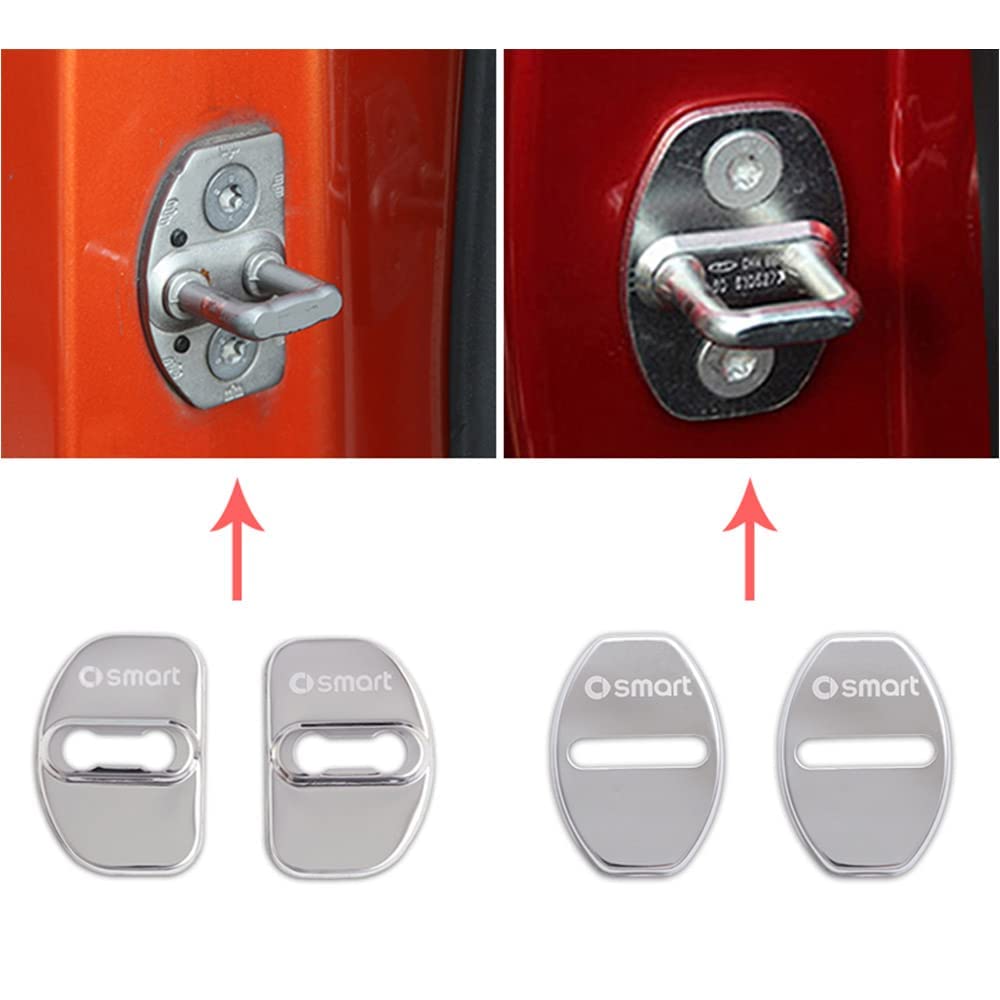 Türschloss Abdeckung Für Smart EQ Fortwo - Rostschutz & Style Upgrade