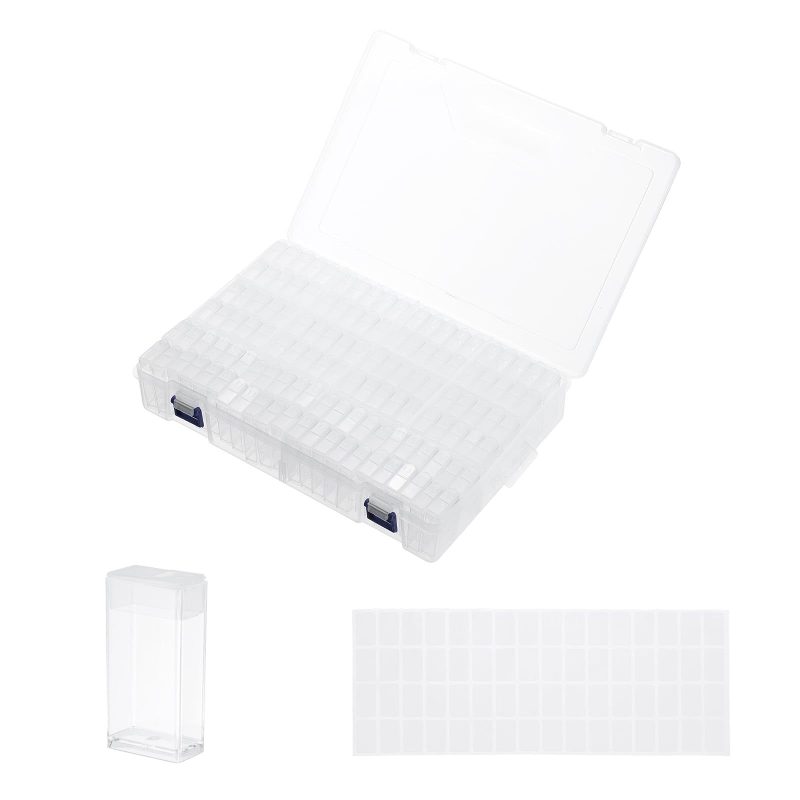 Boîte de rangement anti-perte pour petits strass et apprêts de bijoux