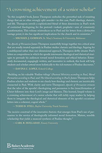 Apostle of Persuasion: Theology and Rhetoric in the Pauline Letters - Image 2