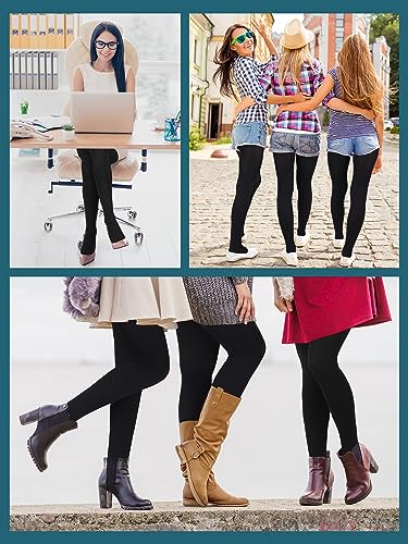 Toulite 24 Pairs Pantyhose for Women Bulk 70d Opaque Control Top Tights Multipack Stockings with Storage Bag4