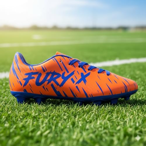 Image of XXUMA Unisex Faux Leather TPU Sole Football Shoes Durable Lightweightand Enhanced Grip