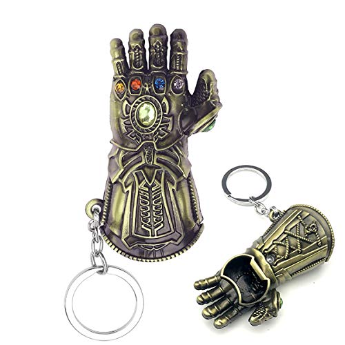 Keychain Bottle Opener Infinity Hand-Shaped Keychain Bottle Opener, Thanos Glove Keychain Bottle Opener Thanos Beer Bottle Buckle Key