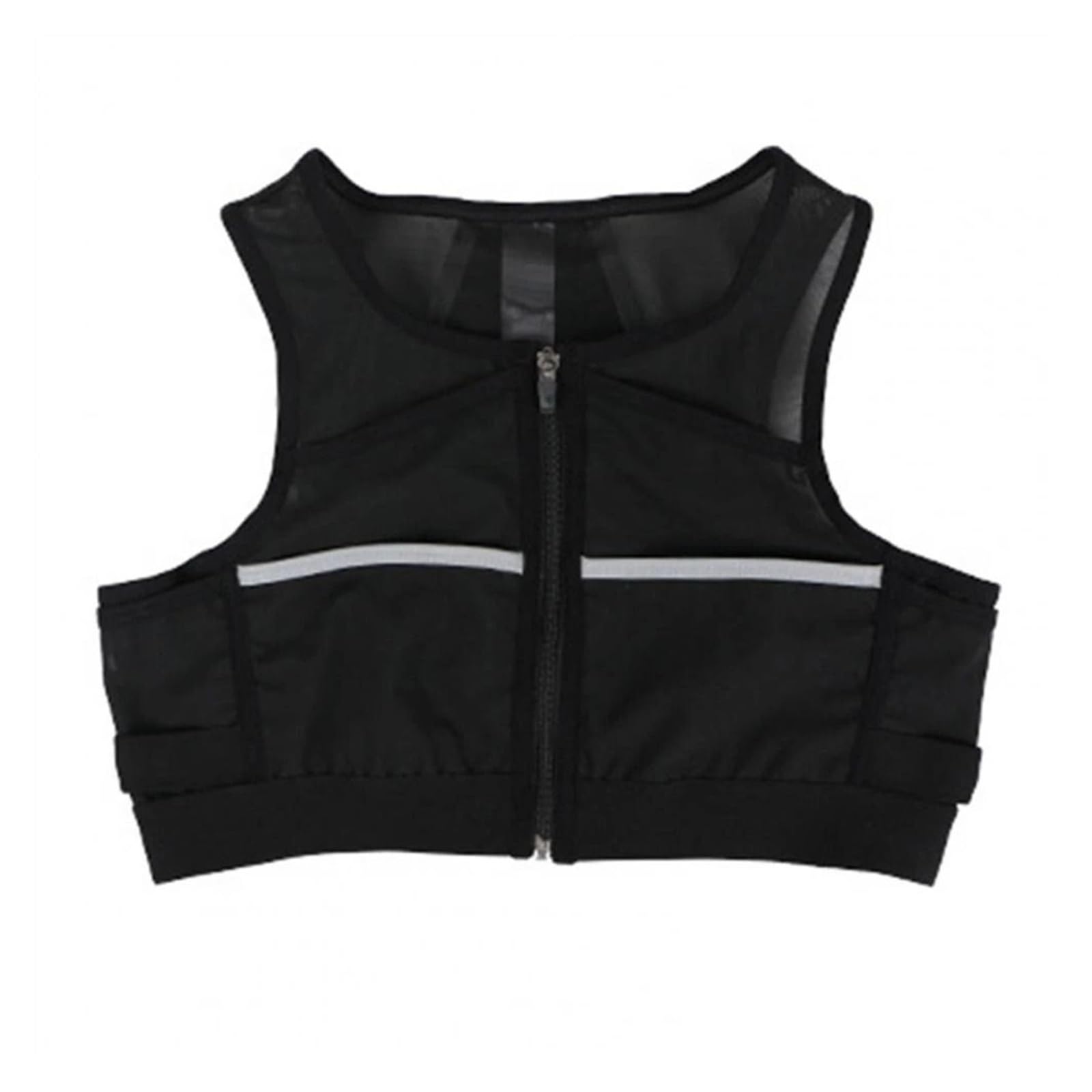 Chaleco de hidratación para correr, gran capacidad, reflectante, transpirable, bolsa de almacenamiento para hombres y mujeres, ideal para entrenamiento de maratón y ejercicio