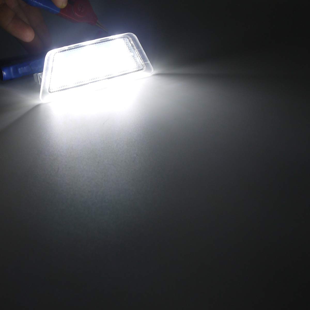 GOFORJUP 1X LED Pour Astra G (98-04) Conduit Nuéro Plaque