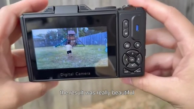 Fotocamera Digitale 5K con WiFi, 80MP HD Zoom 18X Messa a Fuoco