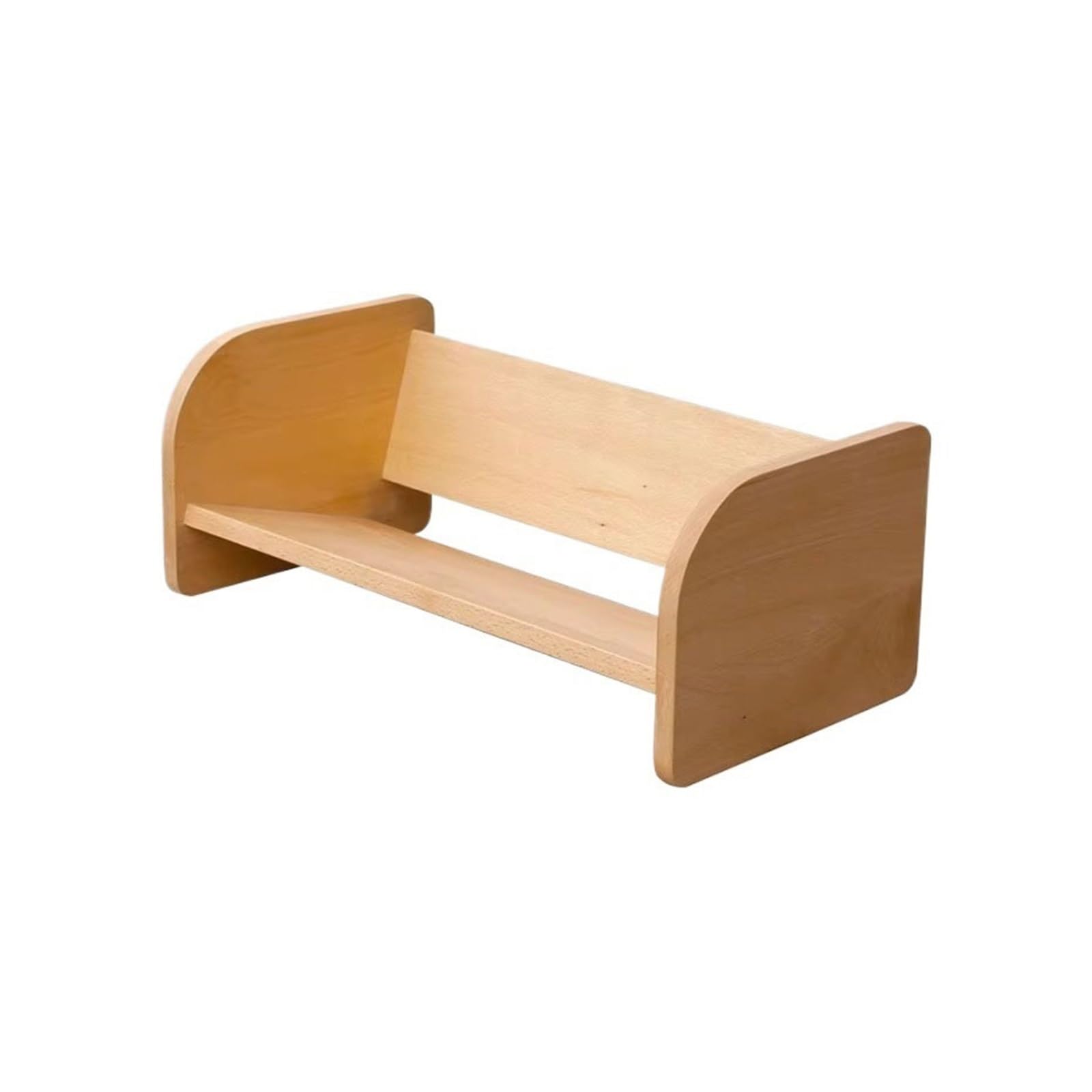 Zhaoj24-05 Bookcase Desktop Storage Shelf Nordic Minimalist Wooden Small Bookshelf