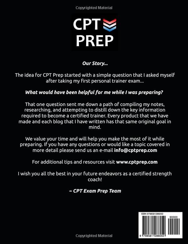 Image of CSCS Certified Strength & Conditioning Specialist Exam Prep: Study Guide that highlights the knowledge required to pass the CSCS Exam to become a Certified Strength & Conditioning Coach.