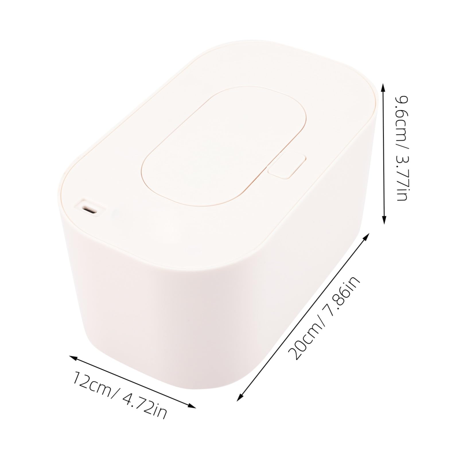 Calentador De Toallitas Húmedas Para Bebés Usb Portátil Calentador De Pañuelos Húmedos Para Uso Interiores y Exteriores Artículo Para Recién Nacido