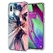 Produktbild Conie® Handyhülle Rück Schale für Samsung Galaxy A40, Ultra Slim TPU Hülle aus Silikon mit Bilder Motiv, Kanten Display Kamera Schutz, Rauch Abstract Design