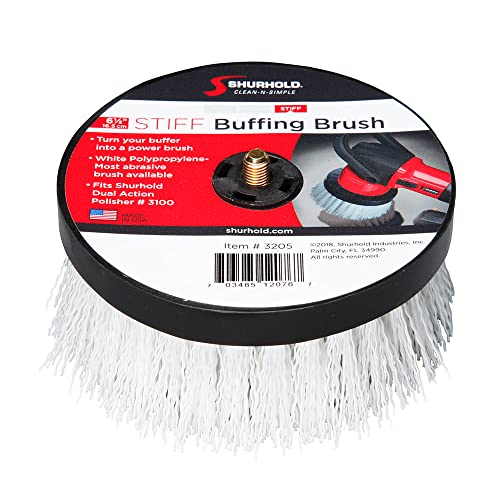 Image of Shurhold 6- inch Stiff Brush f /Dual Action Polisher