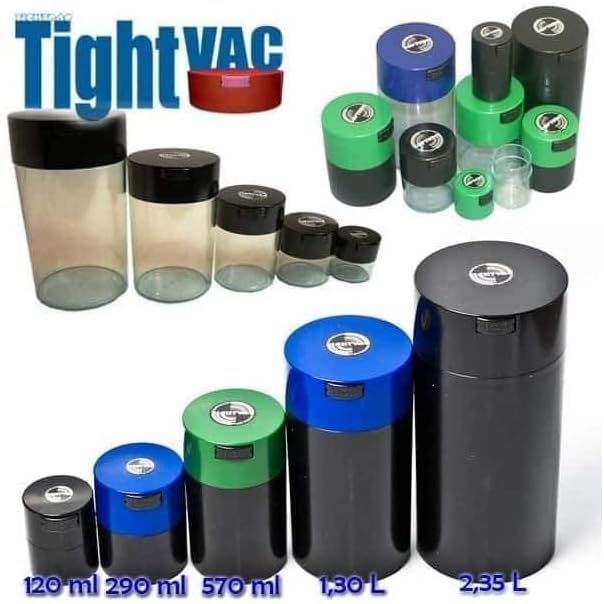570ml TIGHT VAC VACUUM STASH SPICE FOOD HERB CONTAINER - SMELL PROOF
