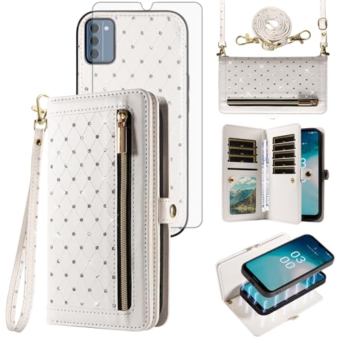 Coque Nokia C300 robuste avec fermeture éclair et protège-écran