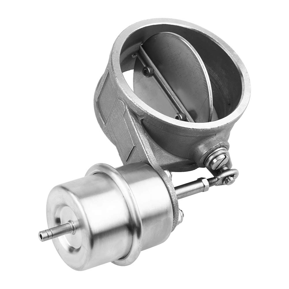 Buy Qiilu Car Exhaust Control Valve, 3in Cutout Pipe Vacuum Actuator