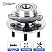 ECCPP Wheel Hub and Bearing Assembly Front 515007 fit 1997-2004 Dodge Dakota Durango 4WD Replacement for 6 lugs wheel hub no ABS 3 Bolt Flange