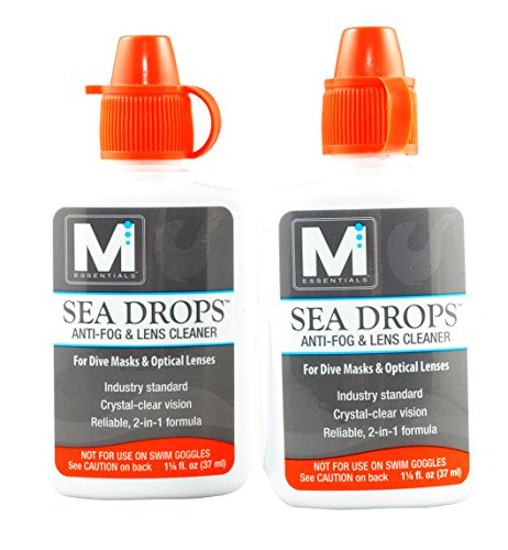 McNett Sea Drops Scuba and Snorkeling Mask Defog - 2-Pack