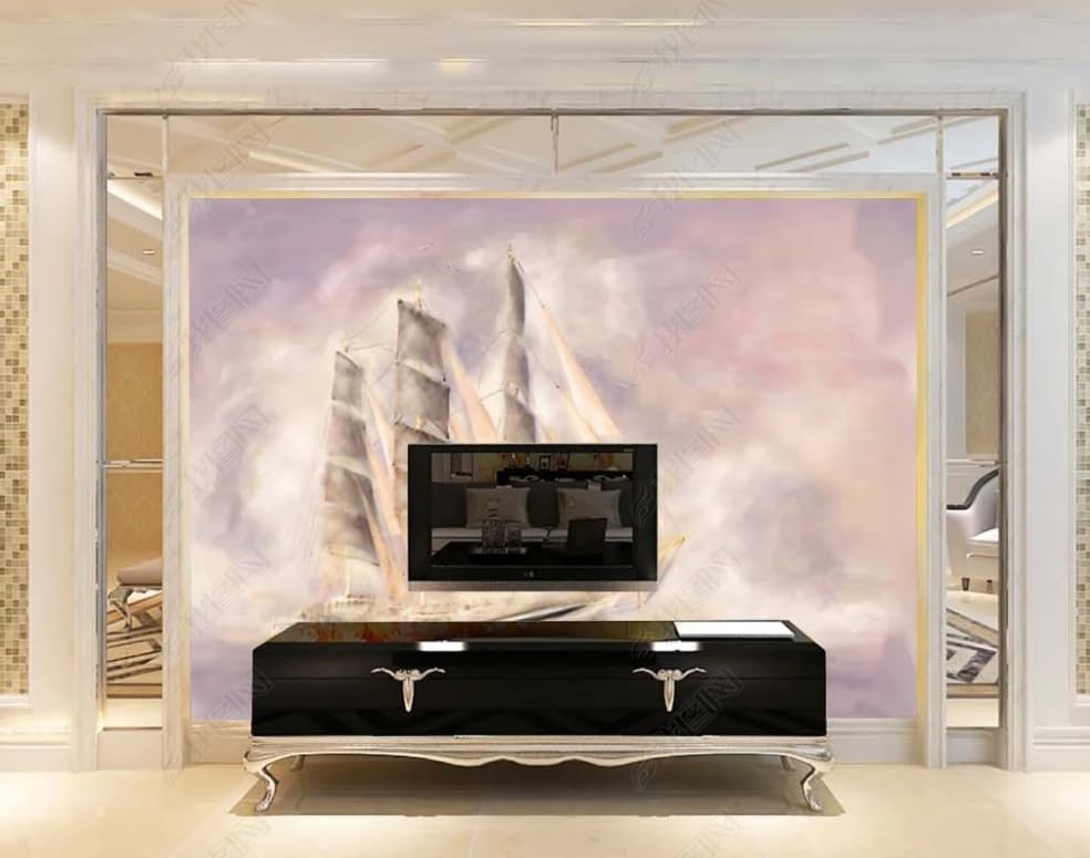 Papier peint intissé voiliers poster géant mural de qualité premium pour restaurant