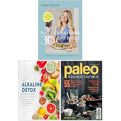 The Anti-Inflammatory 30-day Reset, The Alkaline Detox Reset Cleanse & Paleo