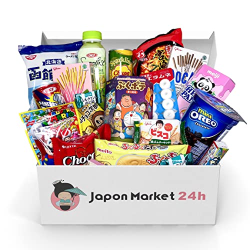 JAPON MARKET - JapanBox Premium Dagashi: Caja Sorpresa de 20uds