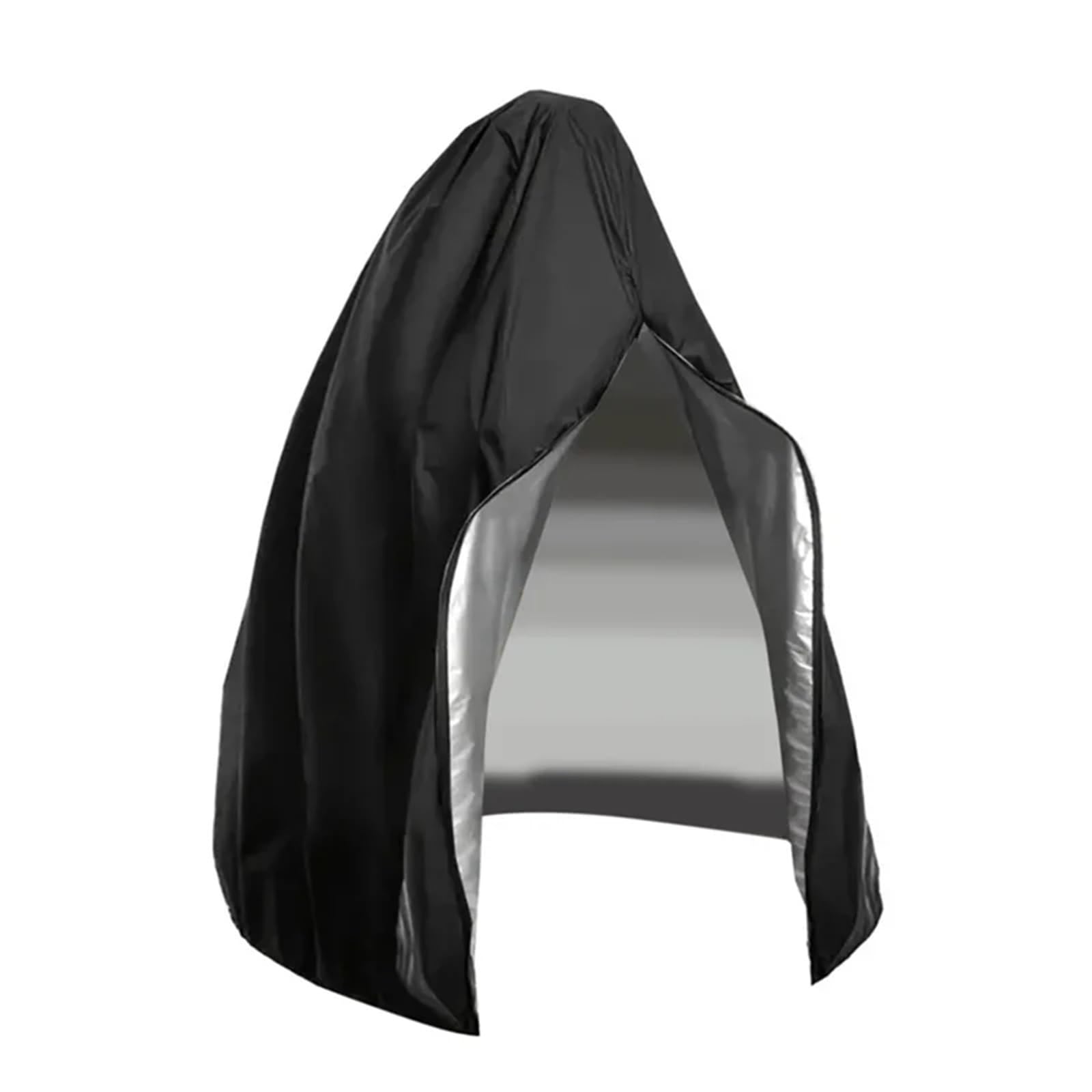 Gsjnhy Black 190X115cm Egg Chair Cover Chair Garden Outdoor Cover Waterproof Dustproof Swing Covers Egg Shaped Hanging Protector With Zipper For Swing Hammock