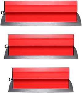 Senhill Lame d'écrémage Lame de Spatule de Lissage Lame à Lisser en Acier Inoxydable avec