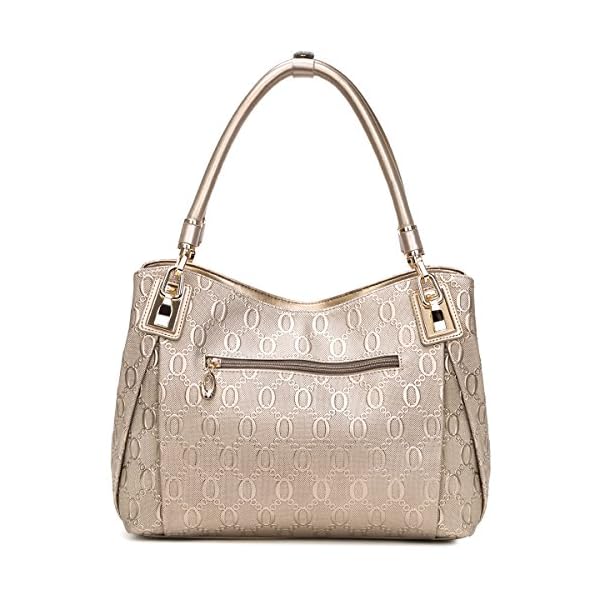 Leather-Handbag-for-Women-Ladies-Top-handle-Tote-Crossbody-Shoulder-Bag FOXER Purses