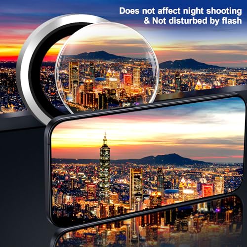 TGLAN for iPhone 17 Pro Max/17 Pro Camera Lens Protector,Silver - image 7