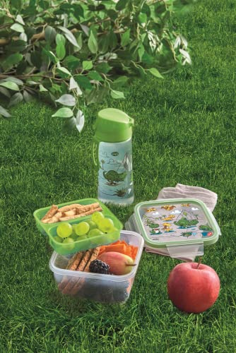 Snips - Dino Water Bottle - Water Bottle Kids - 0,50 LT - Kids Water Bottle 7x7x20 cm - Made in Italy - 0% BPA and Phthalate Free - Image 4